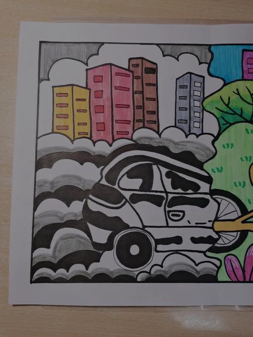 低碳生活儿童画 低碳生活儿童画一等奖