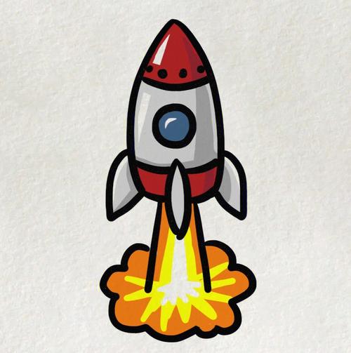 怎么画火箭的简笔画 怎么画火箭的简笔画儿童画