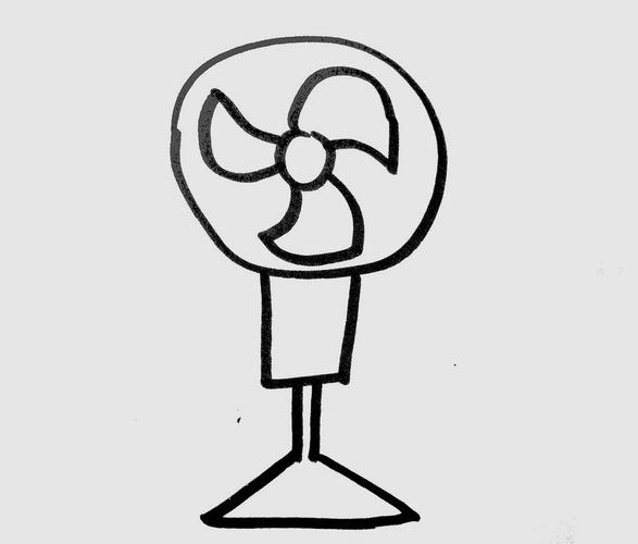 电风扇的画法 卡通图片