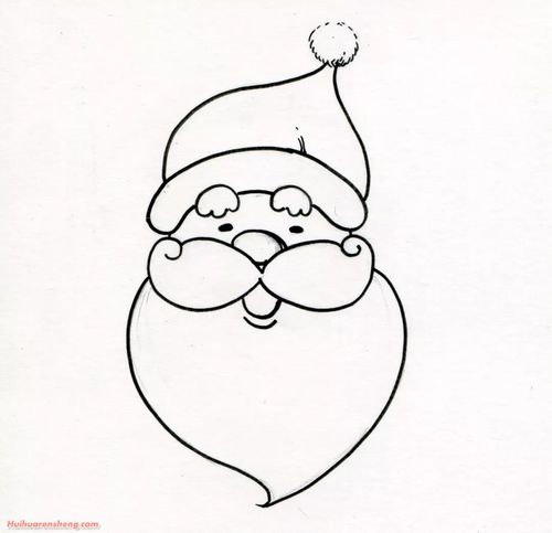 怎么画圣诞老人 怎么画圣诞老人简笔画