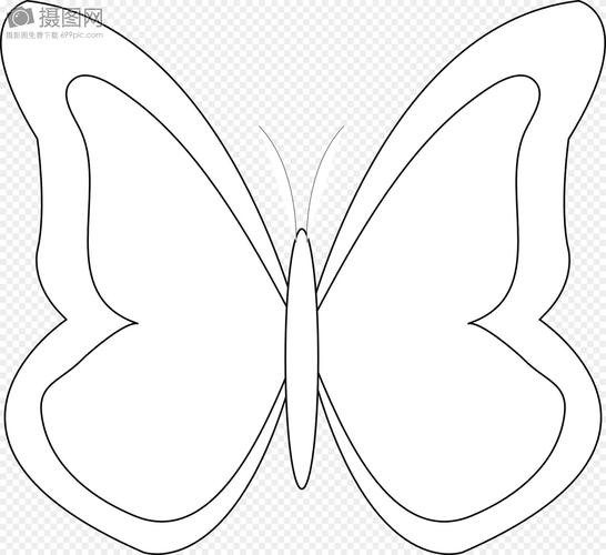 简单蝴蝶的画法 画蝴蝶又简单又漂亮