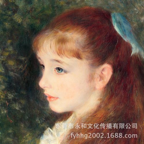 油画少女肖像名画 油画少女肖像名画是谁画的