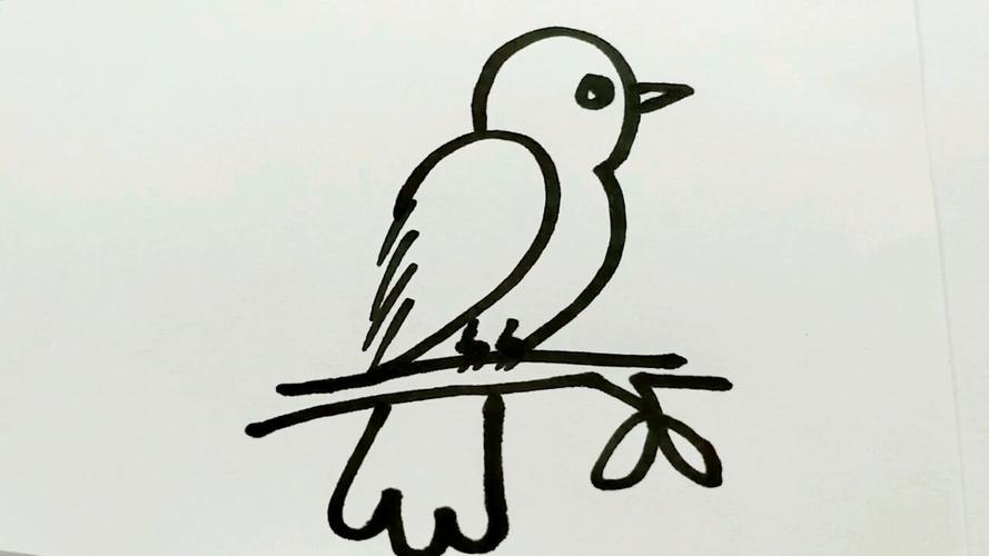 鸟怎么画简笔画 鸟怎么画简笔画图片