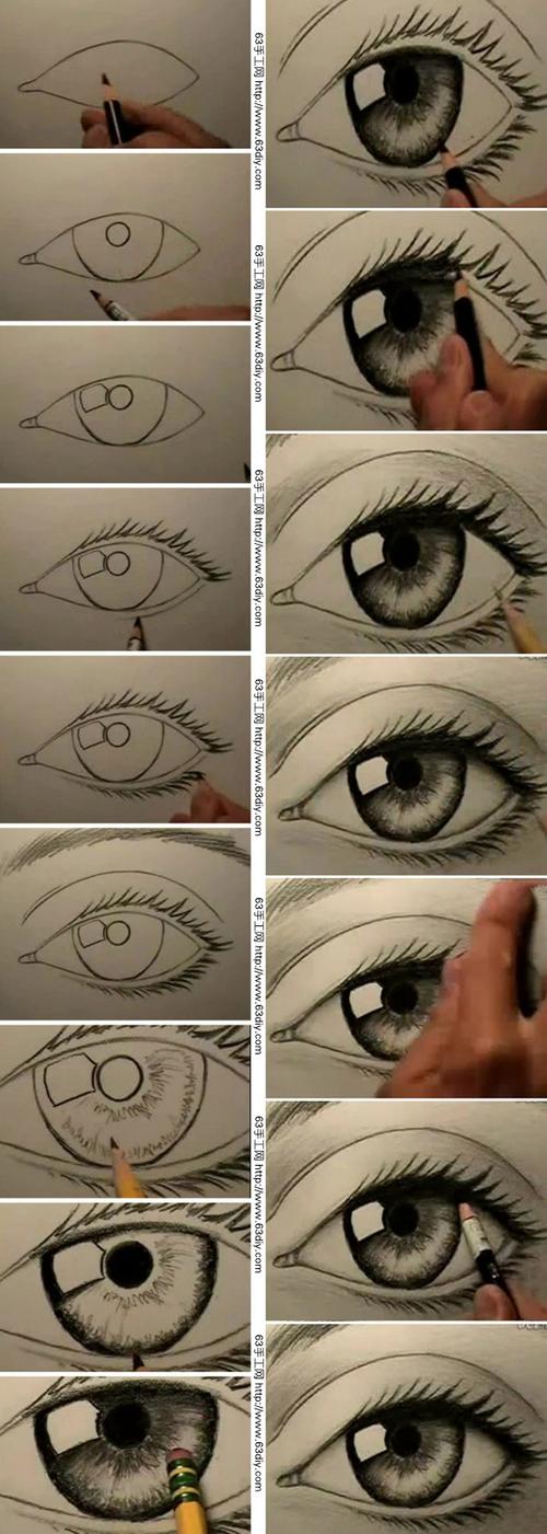 儿童画简单眼睛的画法 儿童画简单眼睛的画法