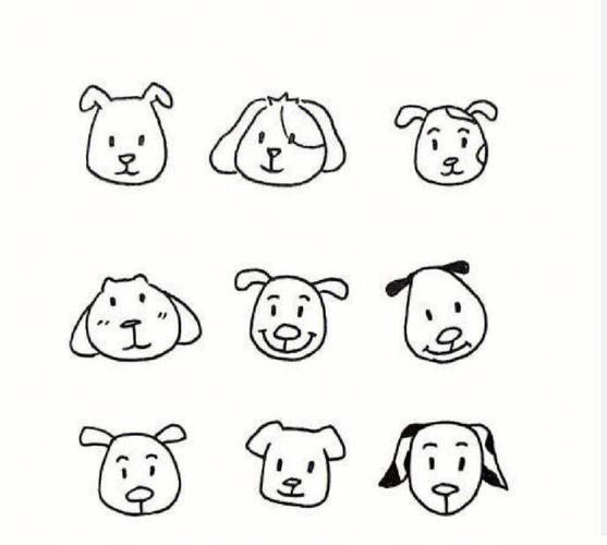 动物简笔画图片大全简单可爱 动物简笔画可爱简单