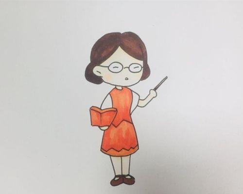 动漫老师简笔画