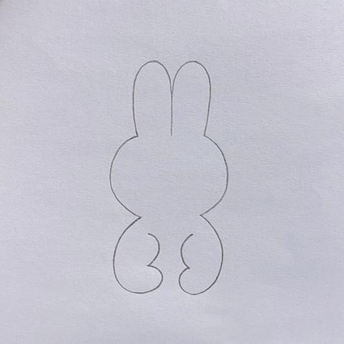 兔子简笔画彩色 兔子简笔画彩色可爱卡通