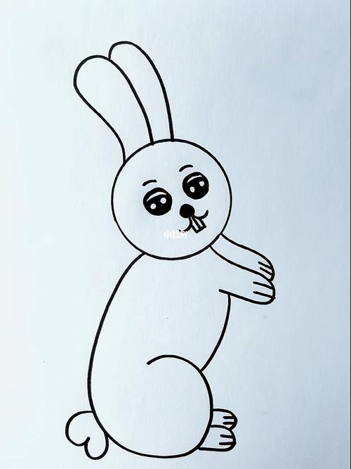 学画兔子简笔画