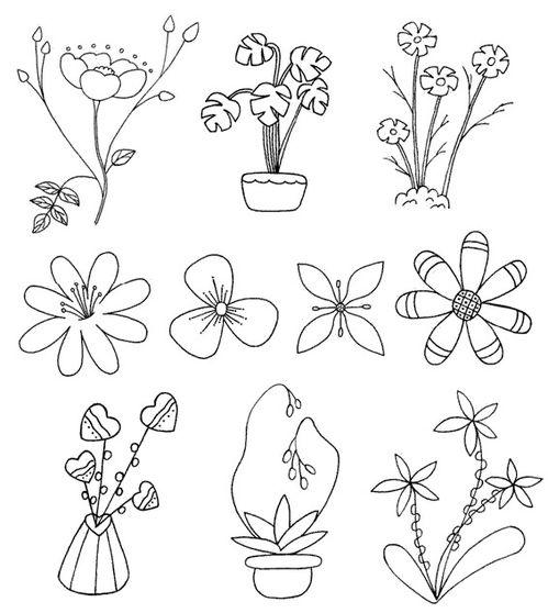50个植物简笔画 50个植物简笔画教程
