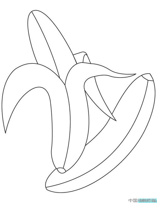 香蕉的简笔画怎么画 一根香蕉的简笔画怎么画