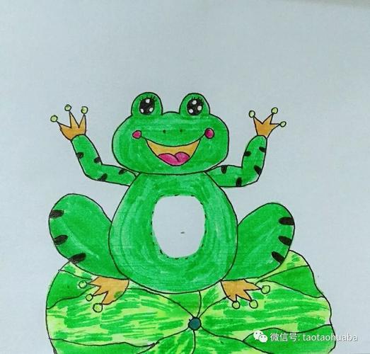 小青蛙的简笔画 小青蛙的简笔画图片大全
