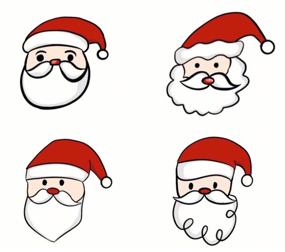 圣诞老人怎么画简单又漂亮 圣诞老人怎么画简单又漂亮