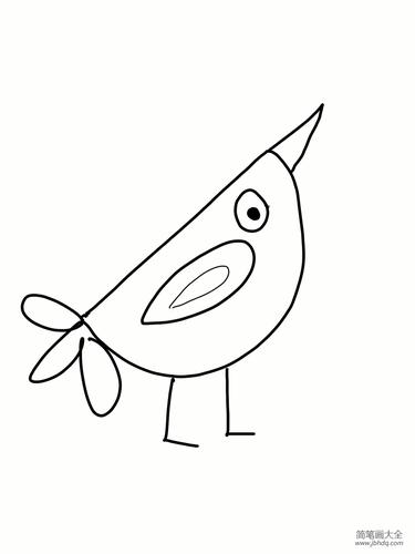 画鸟的简笔画 如何画鸟简笔画步骤