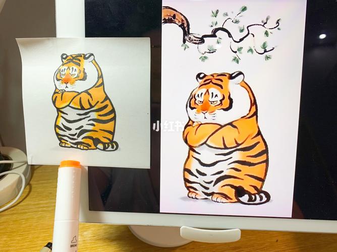 画一只完整的老虎 画一只老虎