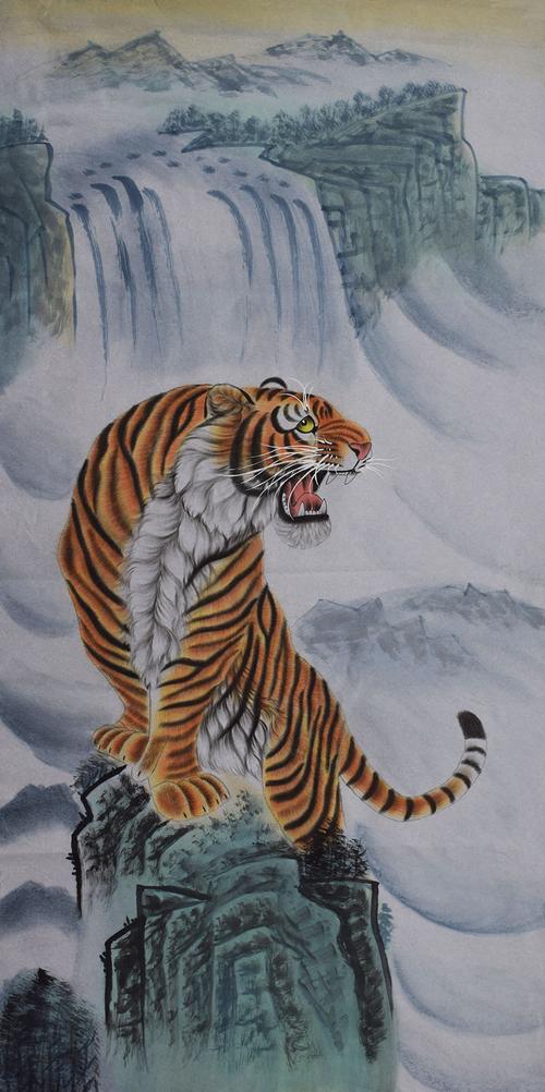 老虎是怎么画的 怎么画老虎