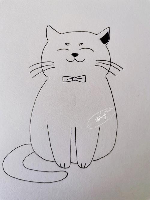 猫的简笔画简单又好看 猫的简笔画简单又好看可爱