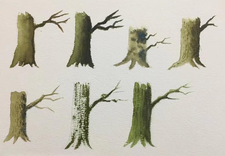 水彩树的画法 水彩树的画法步骤