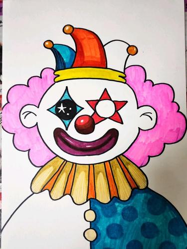 小丑面具怎么画 小丑面具怎么画才漂亮