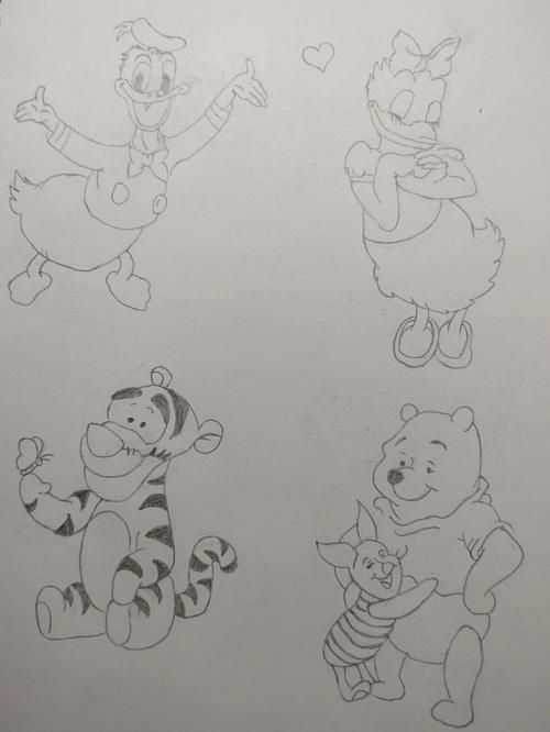 迪士尼人物怎么画 迪士尼人物怎么画简单