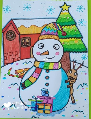 冬天的儿童画 冬天的儿童画简单