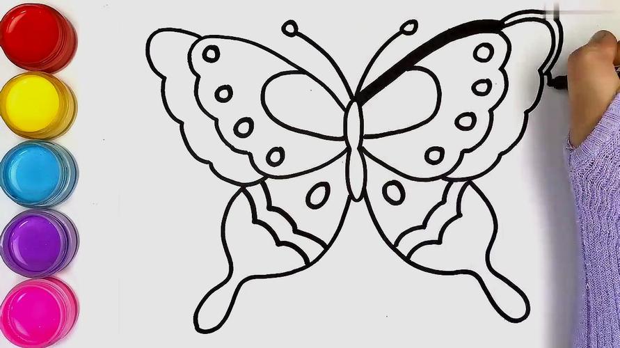 如何画蝴蝶 如何画蝴蝶结好看又简单