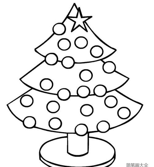 圣诞树上的装饰怎么画 圣诞树上的装饰怎么画好看