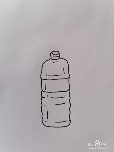 塑料瓶简笔画 塑料瓶简笔画彩色