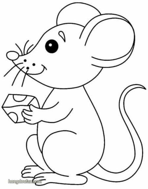 如何画老鼠简笔画 如何画老鼠简笔画步骤图解