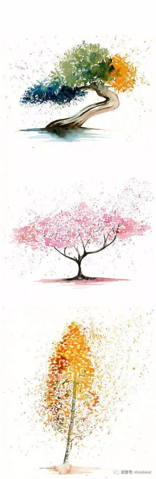 水彩树的画法 水彩树的画法步骤
