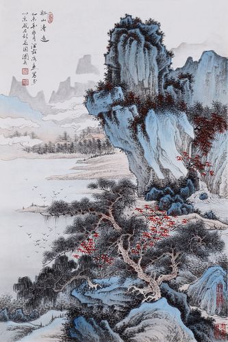 中国十大著名的山水画 名家山水画图片大全精品