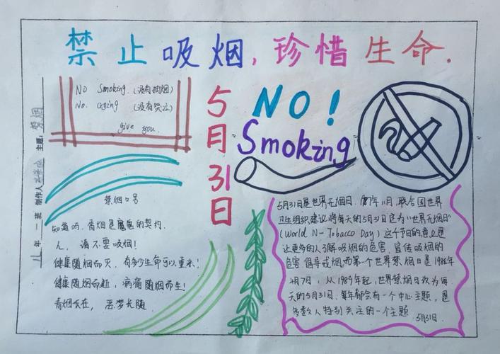 禁止吸烟黑板报 幼儿园禁止吸烟黑板报