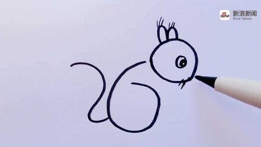 松鼠的简笔画 松鼠的简笔画简单又好看
