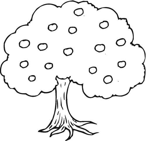 画树的简笔画 简单画树的简笔画