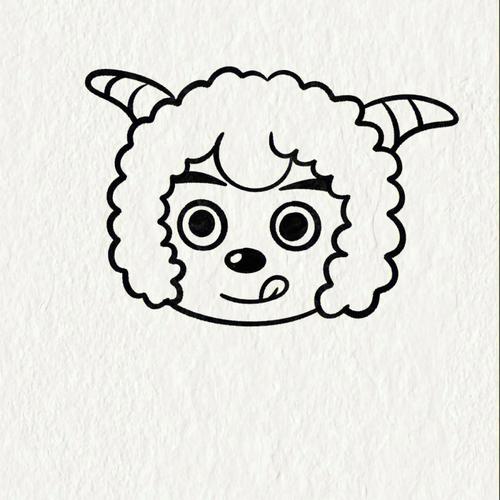喜羊羊的简笔画 喜羊羊的简笔画怎么画