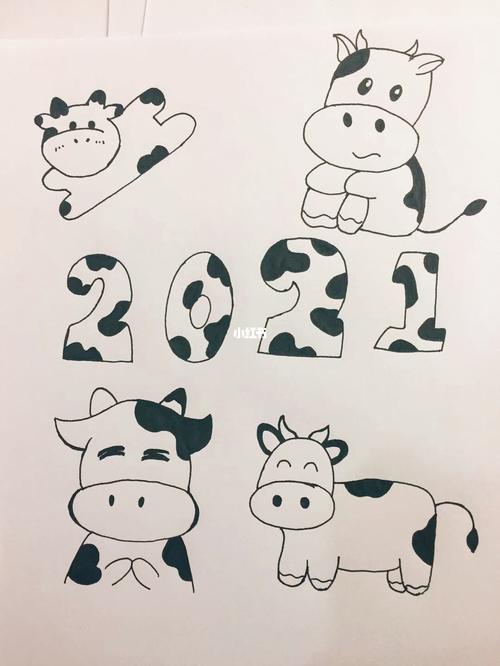 可爱的小牛怎么画 可爱的小牛怎么画简单又漂亮