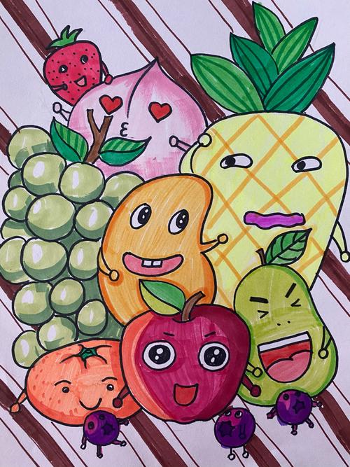 美术水果画 美术水果画四年级