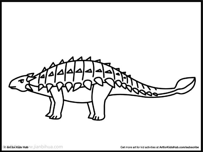 恐龙简笔画步骤 怎样画恐龙简单又漂亮