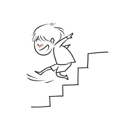 楼梯简笔画 楼梯简笔画儿童画