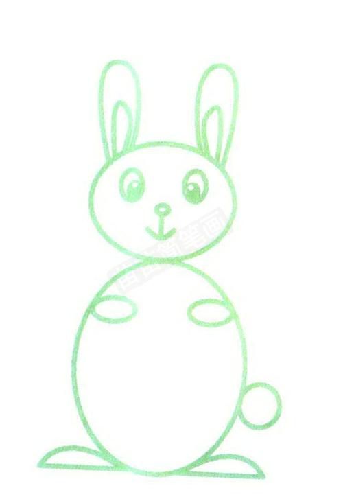 兔子的简笔画简单 画兔子的简笔画