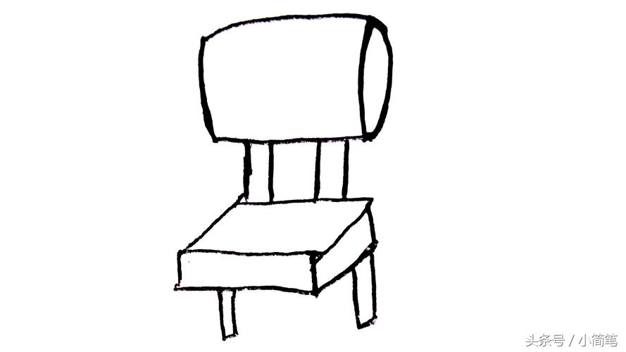 儿童简笔画椅子 儿童画椅子简笔画