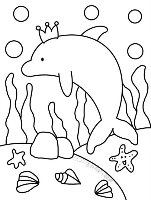 最简单的海豚简笔画 最简单的海豚简笔画卡通