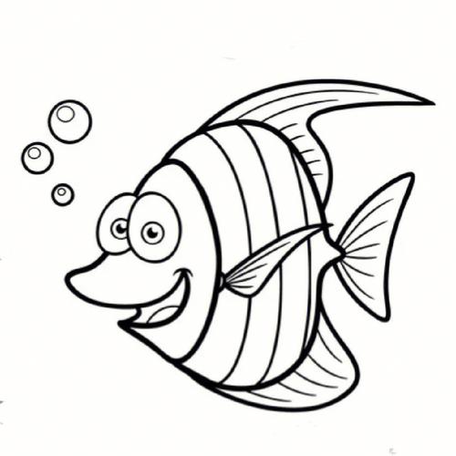 鱼的简笔画简单又好看 鱼的简笔画简单又好看图片