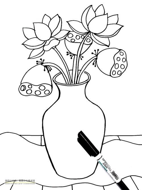 花瓶简笔画法 花瓶简笔画法教程
