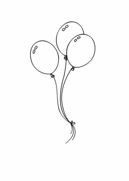 气球的简笔画怎么画 气球的简笔画怎么画简单