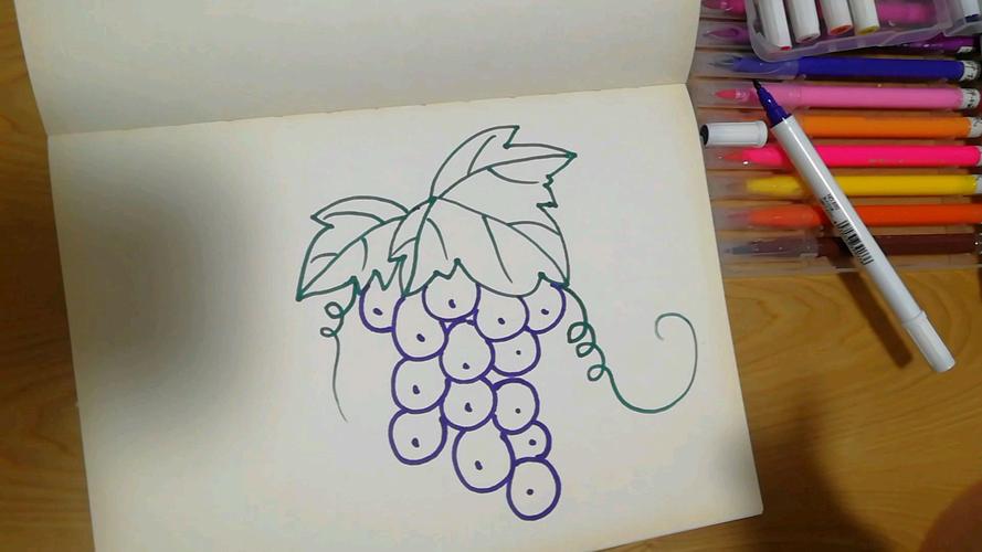 葡萄怎么画 葡萄怎么画简单又漂亮好看