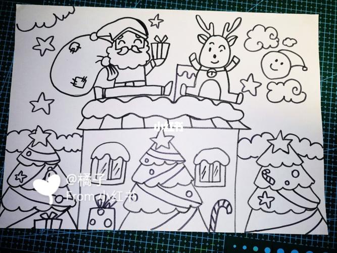 圣诞节怎么画好看 圣诞节怎么画好看小鹿