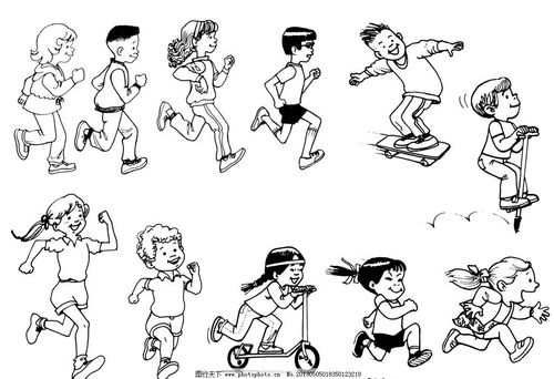 跑步的小人简笔画 正在跑步的小人简笔画