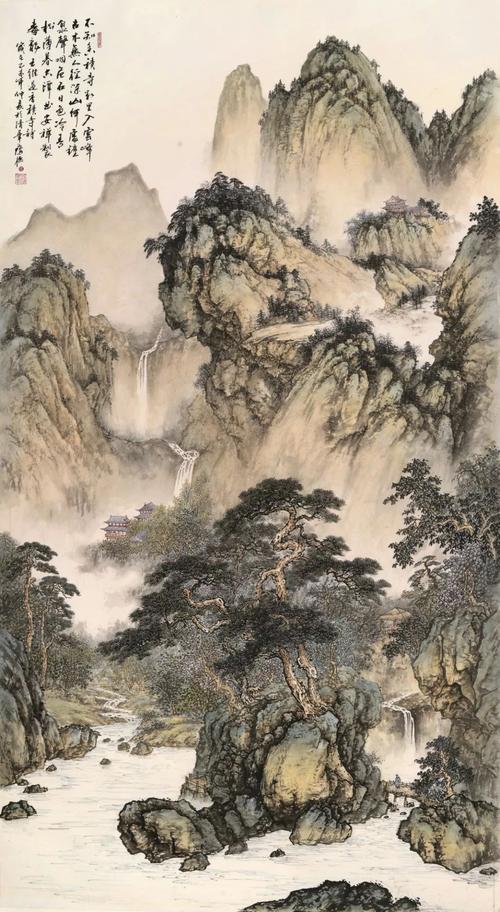 中国十大著名山水画图片