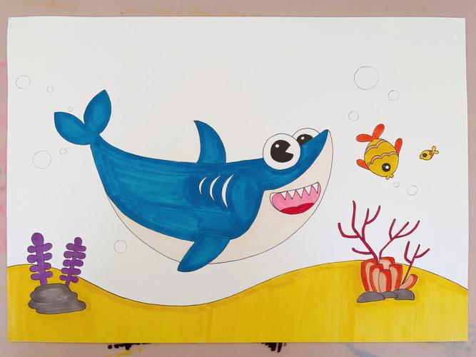 海洋生物图片儿童画 海洋生物图片儿童画简单
