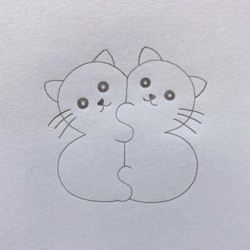 简笔画猫咪的画法 简笔画猫咪的画法可爱